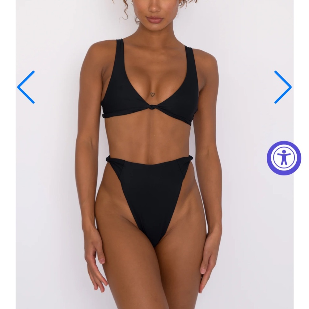 Black Women's Swimwear Set